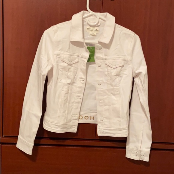 kate spade white denim jacket